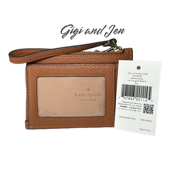 Kate Spade Tan Leather Wallet - Picture 3 of 6